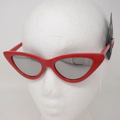 Cat Eye Sunglasses New York & Company Red Plastic Frame Reflective Lens Uv Protection Fun Fashionable Retro Look Smoke-Free Environment New With Tags Never Used Thanks For Checking Out This Listing Carefully Packed And Shipped Out Bundle With Other Items To Save On Shipping And Get A 10% Discount On The Price Of The Items New To Posh Sign Up With Code Dragonflythrill To Get $10 Off First Purchase Fashion Sunglasses Hipster Rockabilly Classic Festival Glamour Beach Pool Party Retro Red Cat Eye Sunglasses With Uv Protection, Modern Red Cat Eye Sunglasses For Summer, Red Plastic Cat Eye Sunglasses With Tinted Lenses, Red Plastic Cat Eye Sunglasses, Red Cat Eye Sunglasses With Uv Protection For Party, Red Cat Eye Plastic Sunglasses, Red Anti-reflective Sunglasses For Party, Red Cat Eye Sunglasses With Tinted Lenses, Red Retro Sunglasses With Mirrored Lenses