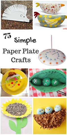 paper plate crafts for kids to make