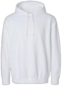 White Cotton Hoodie With Relaxed Fit, Basic White Sweatshirt With Drawstring Hood, White Basic Sweatshirt With Drawstring Hood, Basic White Cotton Hoodie, White Relaxed Fit Basic Hoodie, Men Hoodies, White P, Sweatshirt White, White Sweatshirt