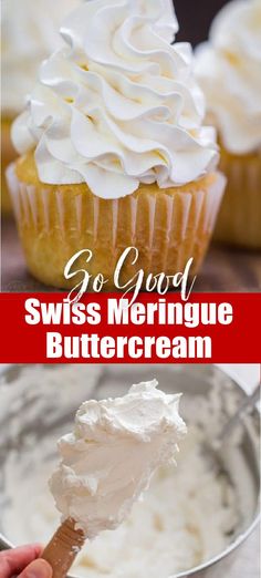 Swiss meringue buttercream is supremely better in both flavor and texture than American buttercream. Once you try it, you will want to use it on all of your cakes, cupcakes, cookies, everything! It is silky, pipes beautifully, and is very stable. Dessert Trifles, Mousse Cheesecake, Pavlova Dessert, Italian Buttercream, Popular Dessert, Pudding Dessert, Cookies Bars