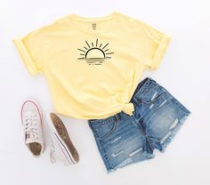 "Must have summer shirt! This Comfort Colors T-shirt is so adorable for your summer wardrobe! Our shirts are great for your summer outings and makes a great gift. This cute Comfort Colors sun ocean tee is a must. We use a high-quality unisex t-shirt that is insanely soft. In fact, it will be one of the softest, best fitting, most comfortable shirts you've ever owned. CLICK BELOW https://www.etsy.com/shop/WalnutRidgeCo PLEASE NOTE This is a standard unisex size Comfort Colors Tee. For an oversize Comfortable Summer T-shirt With Graphic Print, Comfortable Fit Graphic Print T-shirt For Summer, Casual Cotton T-shirt For Summer Adventures, Fun Summer T-shirt For Everyday, Summer Basic Shirt With Graphic Print, Comfortable Cotton Summer T-shirt, Comfortable Cotton T-shirt For Summer, Comfortable Summer Graphic Tee, Comfortable Fit Graphic Tee For Summer