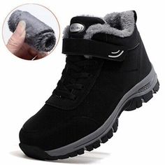 ad eBay - Find many great new & used options and get the best deals for Mens US Fur Lined Waterproof Work Shoes Hiking Winter Outdoor Snow Boots Walking at the best online prices at eBay! Free shipping for many products! Shoes For Rainy Season, Snow Boots For Men, Hiking Winter, Men Footwear, Mens Snow Boots, Clothing Men, Snow Shoes, Mens Shoes Boots, Work Shoes