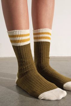 Jackson Cozy Stripe Socks | Free People Sock Style, Stripe Socks, Stocking Tights, Crew Sock, Striped Socks, Socks And Tights, Creative Outlet, Fashion Socks, Ankle Socks