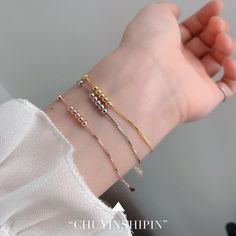 Color: White Gold Color, Yellow Gold, Rose Gold Fashion Element: Ring Style: Fresh Female Bracelets, Rose Gold Fashion, Ring Style, Gold Fashion, Gold Rose, Womens Bracelets, Or Rose, Fashion Rings, Gold Color