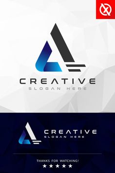 an abstract logo for a company that is looking to create something with the letter a