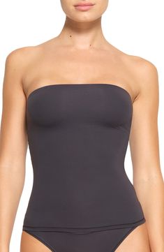 Sculpt your body's natural shape with a tube top from Kim Kardashian's SKIMS that holds you in and lifts you up in all the right places. Reflecting the brand's passion for highly technical shapewear solutions for every body, this tube top has whisper-soft seamless construction and is ideal as an underpinning or a solo piece. 15 1/2" length (size medium) 76% nylon, 24% spandex Machine wash, tumble dry Imported lined Natural Shapes, Tube Top, Kim Kardashian, Shapewear, Nordstrom, Clothes