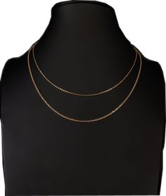 Elegant Gold-tone Rolo Chain Necklace, Formal Rose Gold Necklaces With Rolo Chain, Formal Rose Gold Necklace With Rolo Chain, Dainty Double Chain Necklaces For Formal Occasions, Dainty Double Chain Necklace For Formal Occasions, Dainty Double Chain Necklace For Formal Events, Formal Gold Plated Double Chain Necklace, Gold Double Chain Necklace For Formal Occasions, Formal Double Chain Gold Plated Necklace