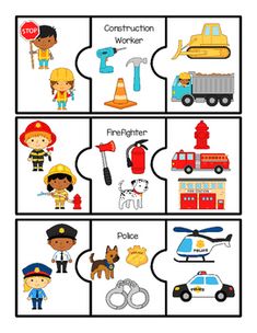 the matching worksheet is filled with pictures and words to help children learn how to use