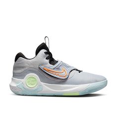 Nike-KD Trey 5 X Basketball Shoe - Men's With its lightweight upper and plush support system, the Nike KD Trey 5 X basketball shoe can help you float like KD, waiting for the perfect moment to drive to the hoop. A secure midfoot strap is suited for scoring binges and defensive stands, so that you can lock in and keep winning. Gray Sneakers With Shock Absorption For Light Sports, Nike Dynamic Basketball Shoes For Light Sports, Nike Dynamic Basketball Shoes For Sports, Nike Dynamic Breathable Basketball Shoes, Dynamic Nike Basketball Shoes With Breathable Design, Dynamic Nike Basketball Shoes For Sports, Gray Cushioned Basketball Shoes For Light Sports, Gray Fade-resistant Basketball Shoes For Light Sports, Nike Dynamic Mid-top Basketball Shoes