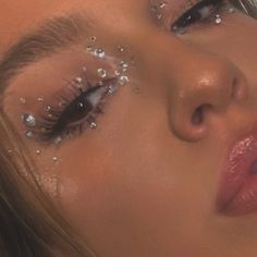 Jewel Makeup, Concert Makeup, Crystal Makeup, Rhinestone Makeup, Rave Makeup