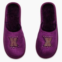 Savage X Fenty Purple Persuasion Luxe Velvet Slippers Loungewear By Rihanna Sold Out Online Men’s Size 7/8 Women’s Size 9/10 Nwt Item Is In Original Satin Bag Only Removed For Pictures A Regal Vibe, Our Luxe Velvet Slippers Feature An Open-Back Mule Silhouette And An Embroidered X Logo. Velvet Fabric Embroidered X Logo At Center Front Monogram Logo At Bottom Sole Open-Back Mule Body: 95% Cotton, 5% Spandex; Lining: 95% Cotton, 5% Spandex Spot Clean Only Imported Fenty Shoes, Mule Silhouette, X Logo, Velvet Slippers, Satin Bags, Savage X Fenty, Fenty Beauty, Monogram Logo, Purple Gold