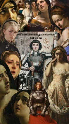 Joan of arc deserved so much more than she got #joanofarc #women #art #woman #aesthetic #vintage #wallpaper #feminism #classicart #quote Feminist Wallpaper, Saint Joan Of Arc, Best Wallpaper Hd, Woman Aesthetic, St Joan, Historical Painting, Pretty When You Cry, Joan Of Arc, Hippie Wallpaper