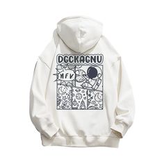 Elevate your casual wardrobe with our Simple Cartoon Pattern Hoodie. Its sophisticated design, featuring a sleek cartoon pattern, exudes an air of exclusivity and elegance. Made from high-quality materials, this hoodie offers both style and comfort. Upgrade your look with this premium piece today. Features: -80% Cotton, 20% Spandex -Drawstring hood -Cartoon graphic design -Ribbed cuffs and hem -Regular fit -Unisex style Hood Cartoon, Pattern Hoodie, Pug Shirt, Free Scarf, Simple Cartoon, Free Socks, Cartoon Pattern, Fashion App, Sophisticated Design