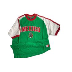 Mexico Football Soccer shirt 100% cotton Premium quality embroidered patches Machine washable All sizes available Mexico Shirt Outfit, Mexico Soccer Shirt, Mexico Shirts, Mexico Soccer, Mode Hippie, Soccer Shirt, Kleidung Diy, Soccer Shirts, Swaggy Outfits