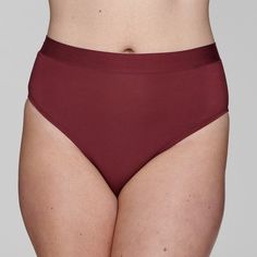 Nwt High Waisted Modal Panty. Soft And Comfortable While Still Being Sexy Smoothing High-cut Leg Bottoms For Loungewear, Shaping Fit Bottoms For Daywear, Solid Color Brief Bottoms For Daywear, Solid Color Shapewear Bottoms For Loungewear, Burgundy Stretch Bottoms, Solid Full Coverage Loungewear Bottoms, High-cut Leg Shapewear Bottoms For Loungewear, Full Coverage Solid Color Loungewear Bottoms, High Waist Shapewear Bottoms For Loungewear