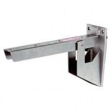 an image of a metal object that is on the white background and has pink stickers on it