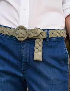 Our firstborn belt is for so much more than cinching your Wicklow! Loop the Celtic Buckle Belt through jeans, wear it over dresses…you name it. Our drum-dyed Italian Vesuvio Suede will wear beautifully over time and can be worn as tightly or loosely as your outfit demands. Better yet, we’ve sourced this rich, buttery suede from a female-led, solar and wind-powered tannery in Italy. SIZING: S/M is 41.5", M/L is 45.75" Female Led, Frank & Eileen, Suede Belt, Braided Belt, Buckle Belt, Lower Body, Upper Body, Belt Buckles, Suits You