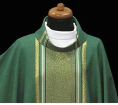 Brand new Chasuble and matching stole. modern style. Fabric is very light. Total length 130 cm Privat auction Liturgical Colours, Embroidered Belt, Table Modern, Nun Dress, Modern Style, Poland, Art Collection, Turtle Neck, Bathing Beauties