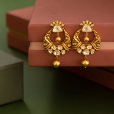 Buy Vachi Moissanite Chandbali Silver Earrings | Paksha Luxury Traditional Chandbali Earrings, Luxury Gold Chandbalis For Reception, Luxury Chandbalis With Intricate Design For Reception, Luxury Gold Chandbalis For Festive Occasions, Luxury Gold Chandbalis For Ceremonial Occasion, Elegant 22k Gold Luxury Chandbalis, Traditional Luxury Gold Chandbalis, Luxury 22k Gold Elegant Chandbalis, Chandini Earrings Gold