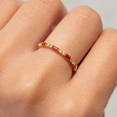 Harry Potter Gryffindor House Ring – Girls Crew Gryffindor Ring, Gryffindor House, Harry Potter Jewelry, Harry Potter Gryffindor, Yellow Stone, Christmas Wishlist, Golden Yellow, House Colors, Harry Potter