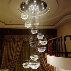 an image of a chandelier hanging from the ceiling