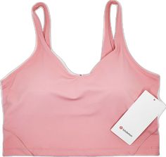 Lululemon Pink Activewear For Pilates, Lululemon Athleisure Activewear With Built-in Bra, Lululemon Activewear With Built-in Bra For Yoga, Pink Lululemon Moisture-wicking Activewear, Lululemon Pink Moisture-wicking Activewear, Pink Lululemon Athleisure Activewear, Lululemon Pink Athleisure Activewear, Pink Casual Activewear By Lululemon, Pink Functional Activewear By Lululemon