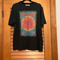 Like New Free People Graphic Pink Floyd T-Shirt Size L. Washed Black, Normal Fit. Never Worn. People Graphic, Pink Floyd T Shirt, Pink Floyd, Free People Tops, Free People, Black Pink, Like New, Womens Tops, Gift Ideas