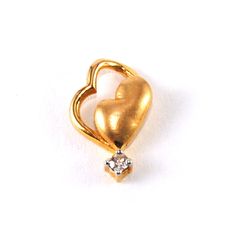 "A tiny double heart charm with a sparkling diamond, this cutest heart is a perfect gift for your loved one. Be it valentines day, or Christmas, you never need a particular day to show your love.. :) * Diamond Wt. : 0.04 Cts * Color-Clarity Grade : H-I, Vs-Si * Gold - 14k, 1 gms gold (approx) * Comes with out without chain. Select from 'Style' dropdown Comes in a lovely gift box If you like this necklace, please press \"Pin it\" button on the right of your screen. Find us on Instagram for exquis Heart Pendant Earrings For Wedding, Heart Pendant Earrings For Valentine's Day Wedding, Fine Jewelry Double Heart Earrings For Valentine's Day, Valentine's Day Fine Jewelry Double Heart Earrings, Anniversary Double Heart Earrings With Diamond Accents, Heart Pendant Earrings For Wedding And Valentine's Day, Yellow Gold Heart Pendant Earrings For Anniversary, Anniversary Heart Earrings With Diamond Accents, Wedding Double Heart Earrings With Diamond Accents