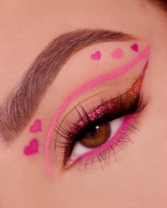 Cluster Lashes 240pcs 40D DIY Eyelash Extension D Curl Long Individual Lashes Mixed Tray Faux Mink Lash Clusters Extensions Eye Makeup Liner, Pink Eyeliner Looks, Pink Graphic Liner, Raspberry Punch, Glisten Cosmetics, Day Eye Makeup, Pink Eyeliner, Black Glue