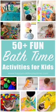 Bath Time Activities, Time Activities For Kids, Easy Toddler Activities, Baby Bath Toys