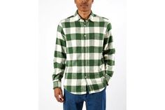 Everyday Cotton Flannel Collared Shirt, Everyday Cotton Collared Flannel Shirt, Cotton Flannel Shirt With Button Closure, Fall Gingham Cotton Shirt, Green Cotton Flannel Shirt With Button Closure, Green Cotton Button-up Flannel Shirt, White Cotton Flannel Shirt With Button Closure, Green Collared Cotton Flannel Shirt, Classic Long Sleeve Flannel Shirt