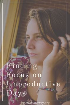 Woman looking out the window thinking about how to restore her focus and motivation during an unproductive day. Unproductive Day, Motivation At Work, Cant Focus, Become More Productive, Set Yourself Up For Success, Get Back On Track, Job Career, Tough Day, More Productive