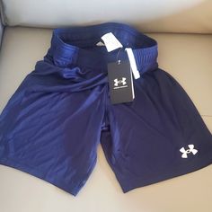 Boys New With Tags Under Armour Size Medium Blue Shorts Under Armour Blue Shorts For Summer, Under Armour Casual Bottoms Short Length, Under Armour Casual Short Bottoms, Under Armour Casual Shorts, Blue Under Armour Summer Shorts, Under Armour Blue Bottoms For Summer, Under Armour Summer Blue Bottoms, Blue Under Armour Bottoms With Built-in Shorts, Casual Under Armour Shorts