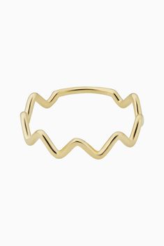 Our Walk in the Park Ring will instantly elevate your everyday stack. Artful waves of solid gold make up this unique band that you can fit together with two or more of the same ring. 14k Solid Yellow Gold 1.2 Grams Solid Gold Crafted in Vicenza, Italy Modern 14k Gold Wavy Jewelry, 14k Gold Wavy Rings, Modern Wavy 14k Gold Jewelry, Modern Adjustable Yellow Gold Bands, Adjustable Wavy Stackable Jewelry, Minimalist Yellow Gold Wavy Ring, Adjustable Stackable Wavy Jewelry, Minimalist Wavy Yellow Gold Ring, Minimalist 14k Gold Wavy Jewelry