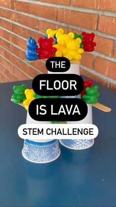 Kindergarten Stem Challenges, Stem Activities Preschool, Kindergarten Stem, Elementary Stem Activities, School Age Activities, Floor Is Lava, Stem Classes, Stem Elementary, Preschool Stem