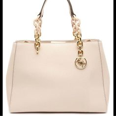 New Without Tag, Never Worn, Michael Kora Tote Bag In Cream. With Crossbody Strap Included And Dust Bag Michael Kors Cream Bag With Detachable Handle, Michael Kors Cream Shoulder Bag With Detachable Handle, Michael Kors Cream Top Handle Shoulder Bag, Michael Kors Gold Shoulder Bag With Detachable Handle, Michael Kors Evening Shoulder Bag With Handles, Gold Michael Kors Shoulder Bag With Detachable Handle, Michael Kors Shoulder Bag For Evening, Michael Kors Beige Evening Bag, Michael Kors Evening Shoulder Bag