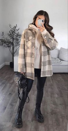 Stylish Fall Outfits, Winter Fashion Outfits Casual, Outfit Chic, Cold Outfits, Easy Winter Outfit, Trendy Fall Outfits, Casual Winter Outfits, Outfit Inspo Fall, Autumn Outfit