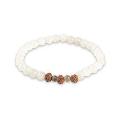 Moonstone Rudraksha seeds and Labradorite make a very stylish and sophisticated colour combination with natural gemstones. Hard to resist making a mystical summer statement.