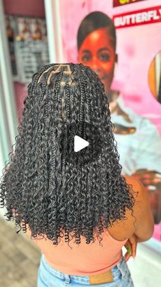 Mid Back Knotless Braids, Knotless Braids With Curly Ends, Bohemian Braids, Braided Styles, Stitch Braids, Feed In Braid, How To Book, Fulani Braids