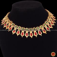 Design by Classical Dance Jewelry® -- Colorful And Designer Beautiful Necklace Set For Women.You Can Wear this Necklace Set In Parties, Engagement, Weddings, Birthdays And Many Occasion As You Like. -- Handmade Indian Item. Every Necklace Studded Beautifully in Enamel And Gold Finish. -- Especially For Bharatnatyam And Kuchipudi Dance Performances. ❇️ Imitation Jewelry by nature is little soft compared to real jewelry so little shape variations and dents could happen during shipping even after taking complete care in packing ❇️ Imitation Jewelry items by nature will show slight discolorations around soldering or embossed designs areas and black spots. ❇️ Imitation Jewelry piece is arranged with special thread to have maximum flexibility. ❇️ These are very delicate in nature and it is expec 22k Gold Meenakari Temple Necklace For Celebrations, Temple Jewelry Meenakari Necklace For Puja, Temple Jewelry Necklace With Meenakari For Puja, Temple Jewelry Necklaces With Meenakari For Puja, Celebration 22k Gold Temple Necklace With Meenakari, Celebration Temple Necklace In 22k Gold With Meenakari, Bollywood Style Dual-tone Temple Necklace For Festive Season, Bollywood Dual-tone Temple Necklace For Festive Season, Gold Necklaces With Motifs For Diwali