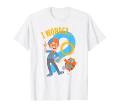 PRICES MAY VARY. Officially Licensed Blippi Apparel for Men, Women, Boys, and Girls – Blippi T-Shirts; Classic Blippi T-Shirts; Vintage Classic Blippi T-Shirts; Christmas Apparel 22M8BC00006A-001 Lightweight, Classic fit, Double-needle sleeve and bottom hem Christmas Apparel, Shirts Vintage, Question Mark, Christmas Outfit, Branded T Shirts, Top Styles, Fashion Branding, Wonder, For Men