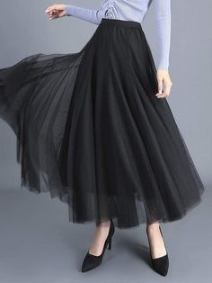 Save with code: “SAVEPIN50” - Dress to impress outfit ideas, from casual and business casual to trendy and occasion-specific styles, including spring, summer, concert, and graduation outfits, along with accessories like shoes and piercings Vintage Style Women's Pleated Tulle Maxi Skirt Elevate your style with our Vintage Style Women's Pleated Tulle Maxi Skirt. This exquisite piece combines timeless vintage charm with a modern twist, making it a must-have for fashion-forward individuals. Key Features: Elegant Design: The pleated tulle fabric adds a touch of elegance to your outfit, perfect for various occasions. Maxi Length: Embrace a graceful silhouette with the flowing maxi length of this skirt. Versatile Styling: Pair it with a fitted top for a chic look or layer it with a sweater for a Tulle Long Skirt, Pleated Tulle, Tulle Maxi Skirt, Beige Skirt, Graduation Outfits, Skirt For Women, Summer Concert, Graduation Outfit, Fitted Top