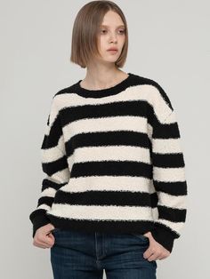 Composition : Polyester 100%Color : IvoryCountry of Origin : China White Textured Knit Sweatshirt, Knitwear, Composition, China, The Originals, Clothes For Women, Clothes, Color