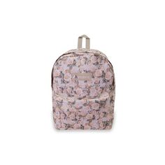 The Everest Classic Pattern Backpack features a spacious main compartment for all your study materials. Keep small items secured in the front zippered pocket. Padded straps are made in an S-curve design to provide extra comfort on the shoulders. Size: OSFA.  Color: Beige.  Gender: unisex.  Age Group: kids.  Pattern: floral. Book Bag For School, Shoulder Book Bag, Backpack Vintage, Bag For School, School Bookbags, Pattern Backpack, Patterned Backpack, Kids Pattern, Curve Design