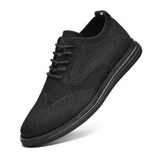 PRICES MAY VARY. PODIATRIST-DESIGNED CUSHIONING INSOLE & KNIT FABRIC: MUCHO MAHALO presents to you podiatrist-designed Men’s Tech Knit Sneaker with cushioning, breathable and high-rebounding memory foam insole. These men's casual shoes are made to support your foot, knee, and lower body joints. Our breathable stretchy knitted fabric upper allows your feet to fit comfortably and breathe freely. A tightly knitted base area brings medial/lateral stability as well as comfortability. ELASTIC COLLAR, Office Shoes For Men, Men’s Office, Mens Dress Sneakers, Office Shoes Men, Comfortable Dress Shoes, Semi Formal Shoes, Business Casual Shoes, Body Joints, Oxford Sneakers