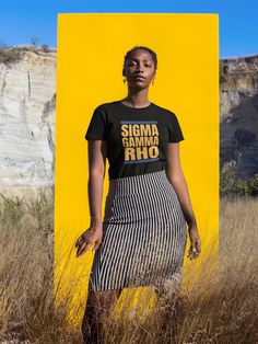 Sigma Gamma Rho Shirt - 90's Edition. T-shirt's are DryBlend fabric helps to wick moisture away from the body.  Shirt Size Unisex runs true to size.  **Women Shirts are fitted and run small. We recommend going a size up. Two sizes up for a more loose fit.** Other detail includes: -50% preshrunk cotton, 50% polyester for men/unisex shirts -60% preshrunk cotton, 40% polyester for most women shirts -DryBlend fabric wicks moisture away from the body -Double-needle stitching throughout -Taped shoulde Queen Tee, Fashion Weeks, Fall Collection, Black Queen, Knit Set, Fashion Tees, Workout Tee, Modern Fit, Jamaica