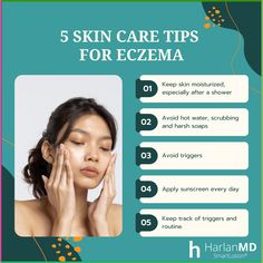 Check out these 5 crucial skin care tips for Eczema. If you're looking for a great moisturizer click here! https://bit.ly/4aPDrXh For Sunscreen recommendations click here: https://bit.ly/41Ru8lK #eczema #AtopicDermatitis #smartlotion #eczemacream #ManageEczema #perfectrepair #moisturizer Sunscreen Recommendations, Teen Skincare, Pregnancy Skincare, Clean Blackheads, Chest Congestion, Oil Skin Care, Cruelty Free Skin Care, How To Line Lips, Skin Care Essentials