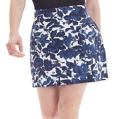 Brand New With All Original Tags Attached! Brand: Sc&Co Color: Blues Size: Xxl Features: Stretch Department: Women Style: Skort Skirt Length: Midle Size Type: Regular Upc: Does Not Apply Sku: Box 216 Casual Fitted Navy Skort, Navy Casual Skort For Summer, Fitted Blue Cotton Skort, Tennis Skort, Stretch Skirt, Floral Print Skirt, Blue Skirt, Skorts, Skirt Pattern