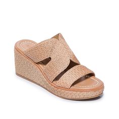 Bernardo-Kaian Wedge Sandal Elevate a warm weather look with the Kaian sandal from Bernardo. With a raffia design and soarign wedge, this pair is sure to heighten the mood for your summery wardrobe.