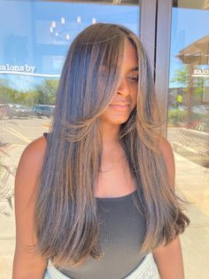 Hair Styles Ideas, Shaggy Bob Haircut, Bob Haircut Ideas, Highlights Curly Hair, Honey Brown Hair, Shaggy Bob, Dyed Hair Inspiration, Dyed Natural Hair, Styles Ideas